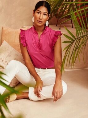 Cartolina Vivienne Ruffle Blouse